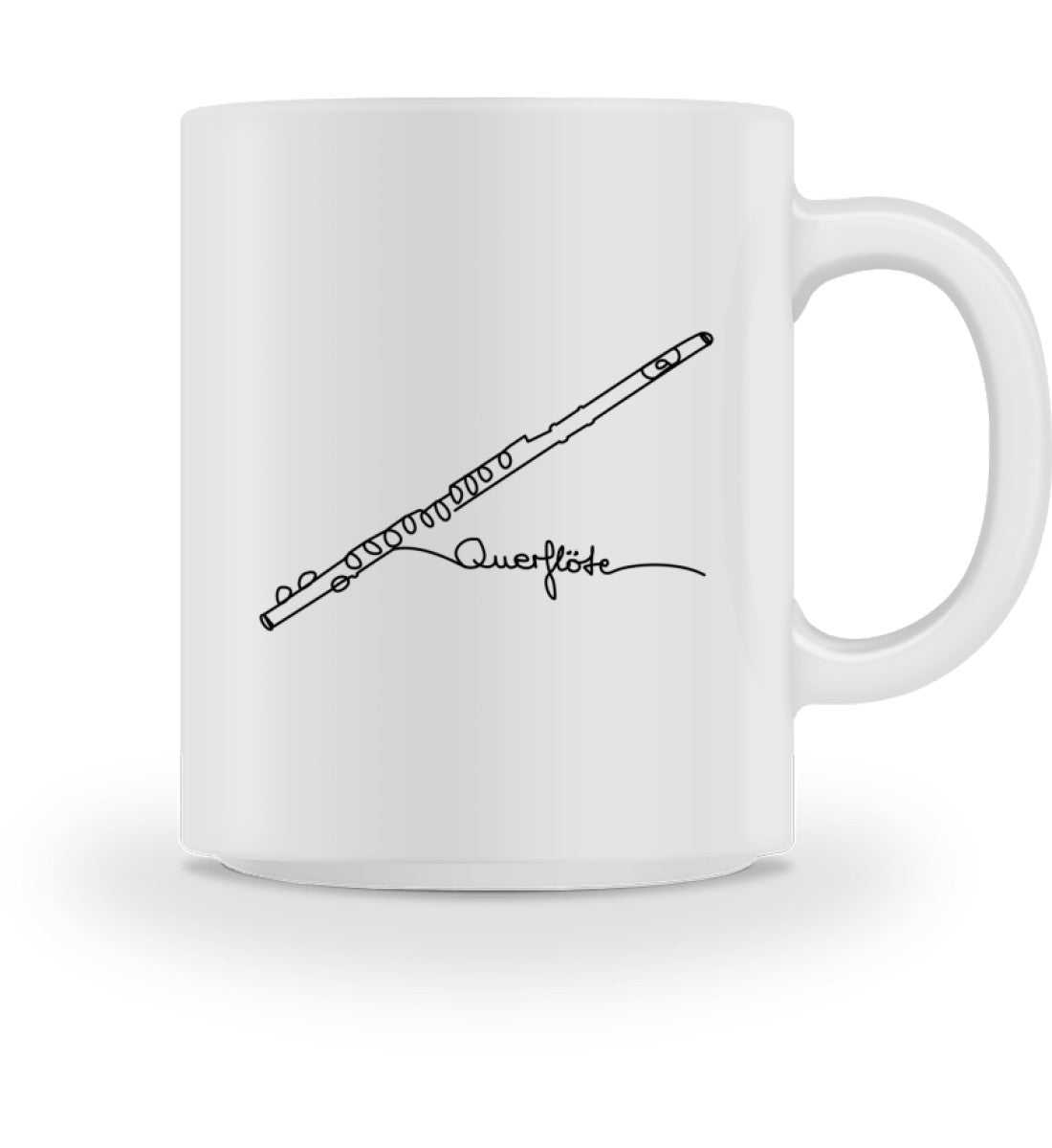 Querflöte Tasse