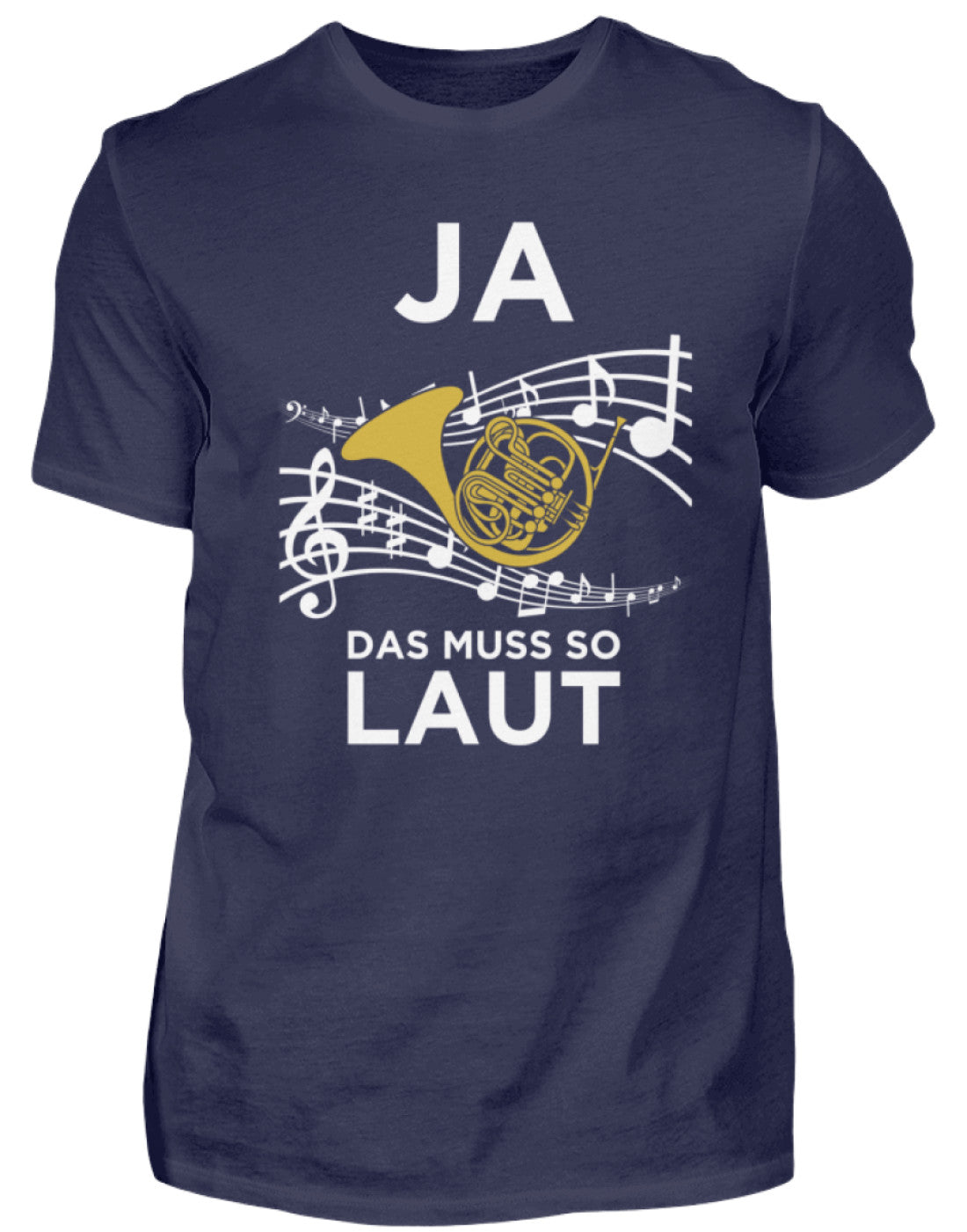 Musiker T-Shirt Horn