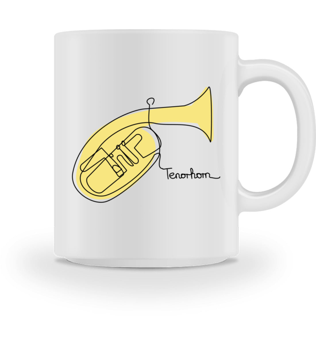Tenorhorn Tasse