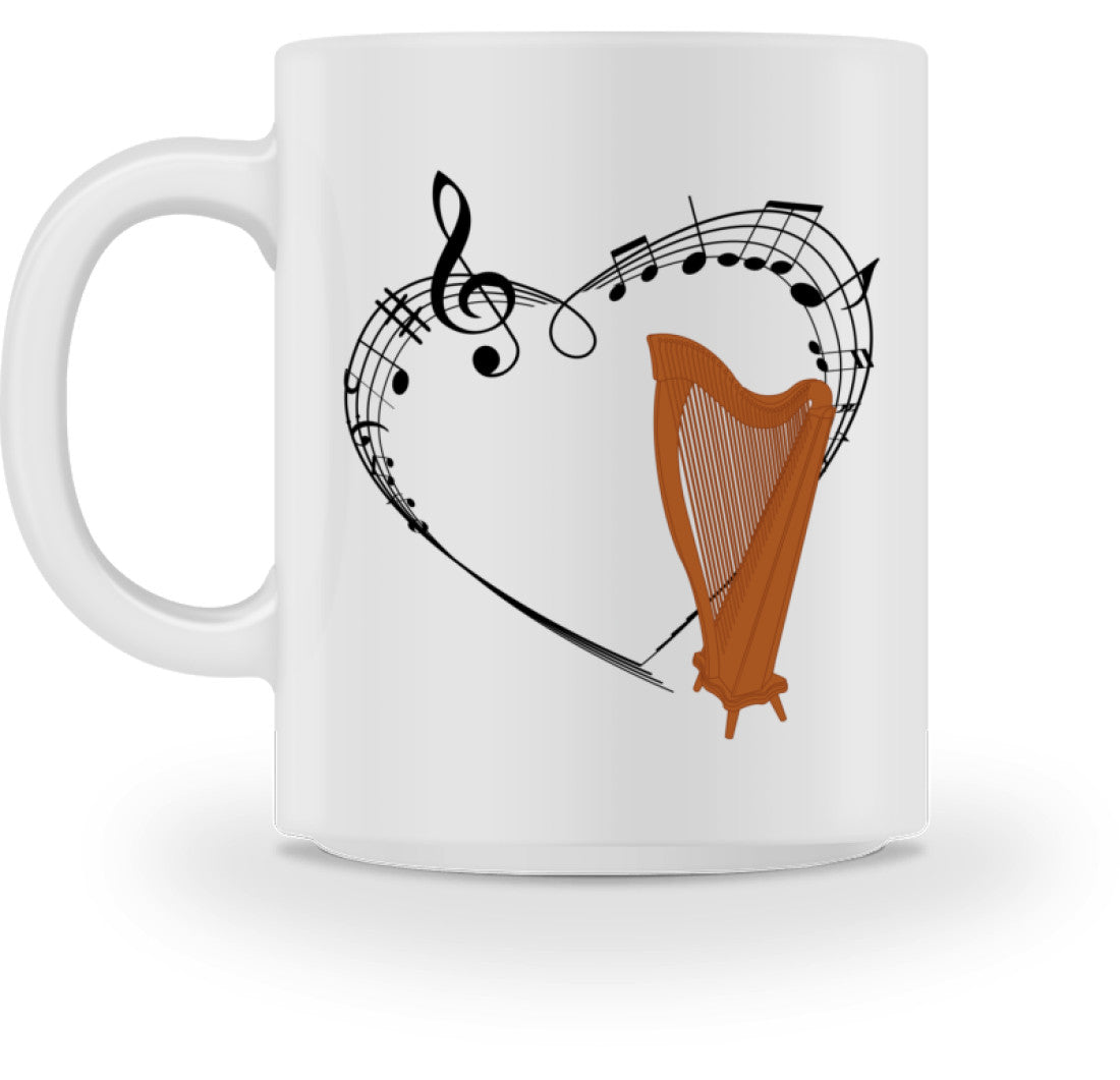 Harfen Kaffeetasse