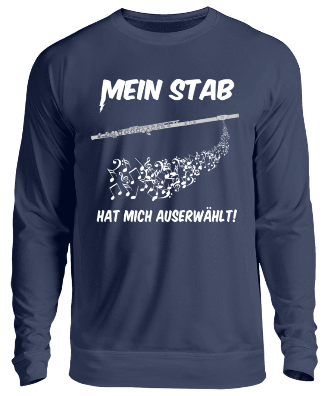 Lustiger Querflöte Pullover