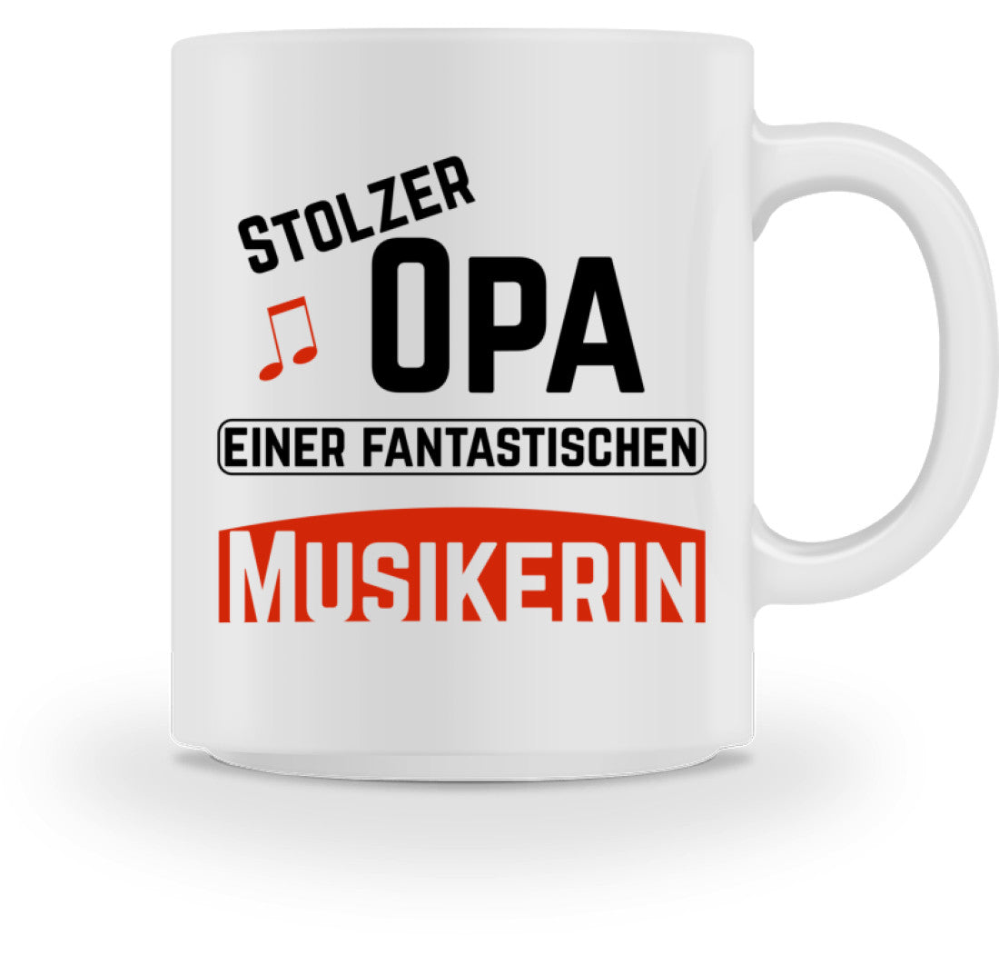 Kaffeetasse für Opa Musiker