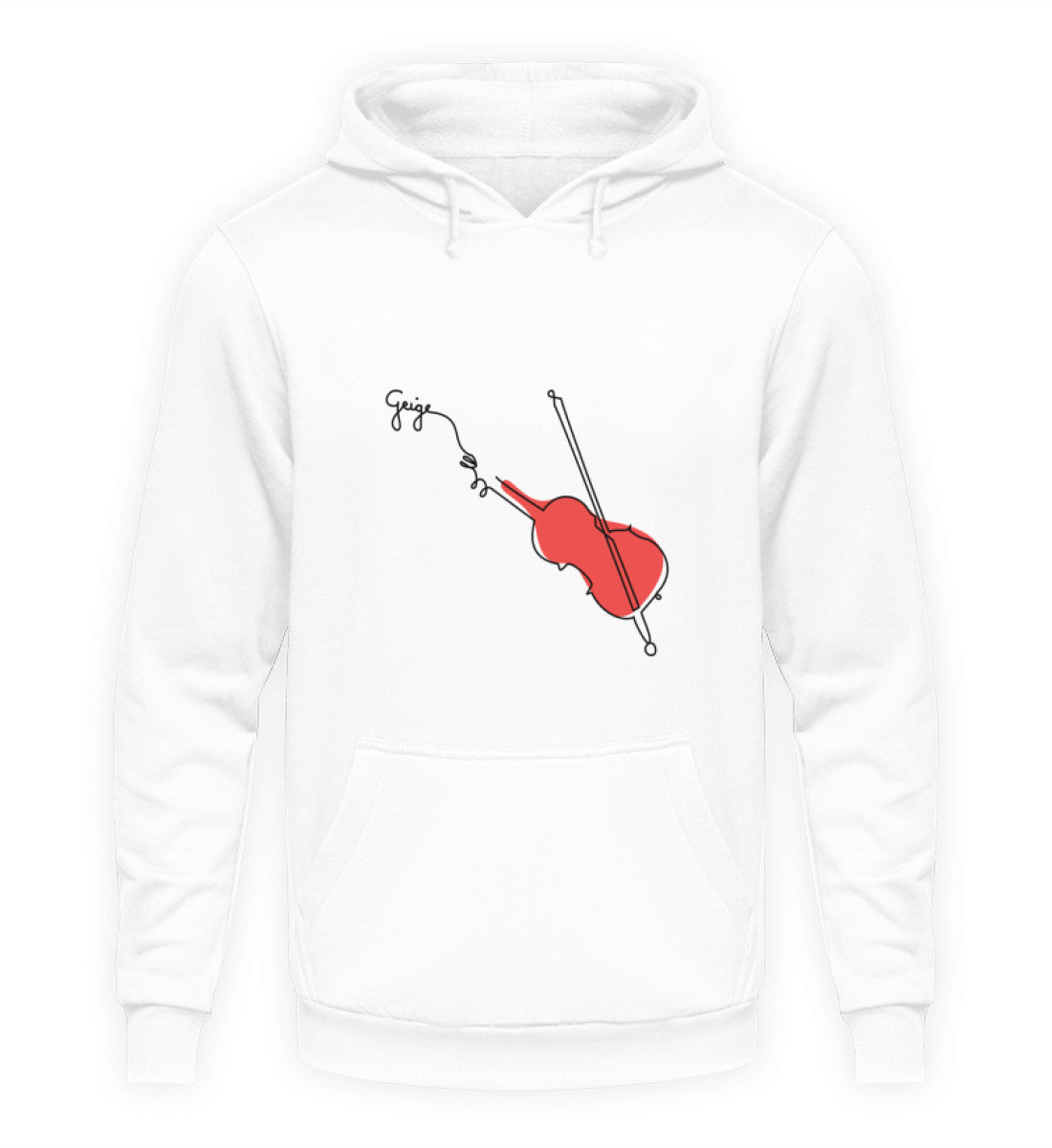 Geige Hoodie