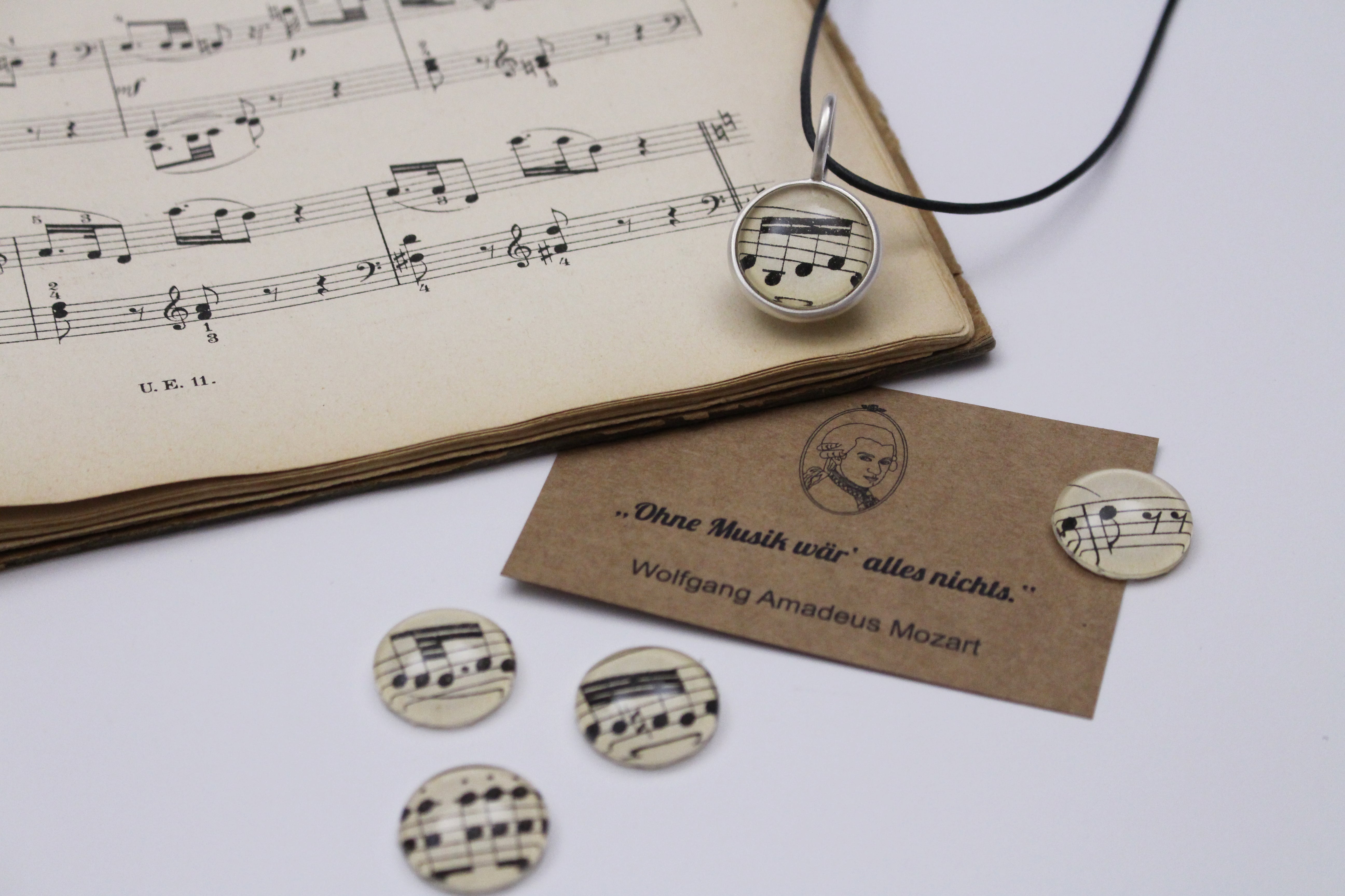 Musiker Noten Schmuck