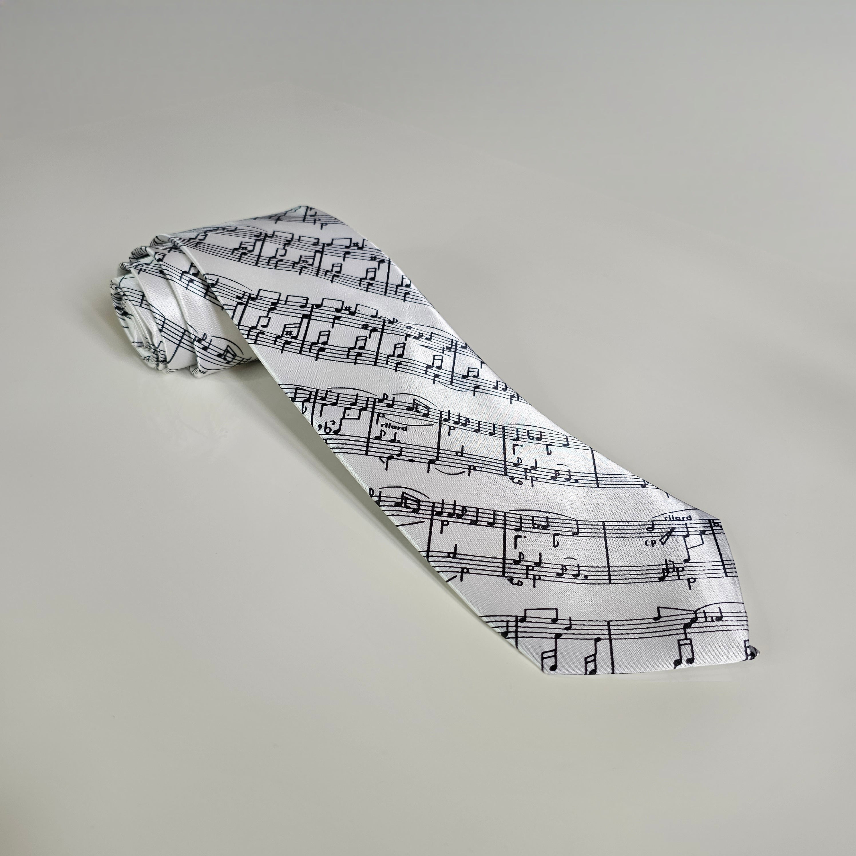 Musiker Krawatte Weiß