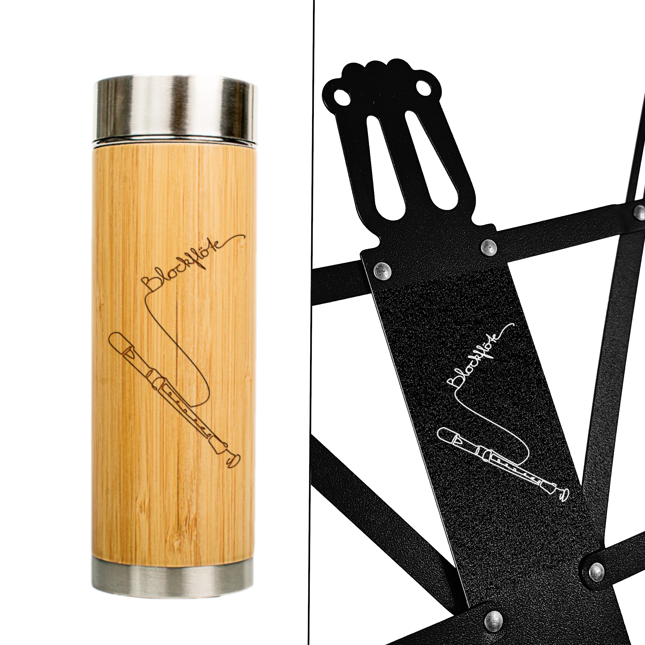 Chorchester-Paket Notenständer und Thermoskanne One-Line