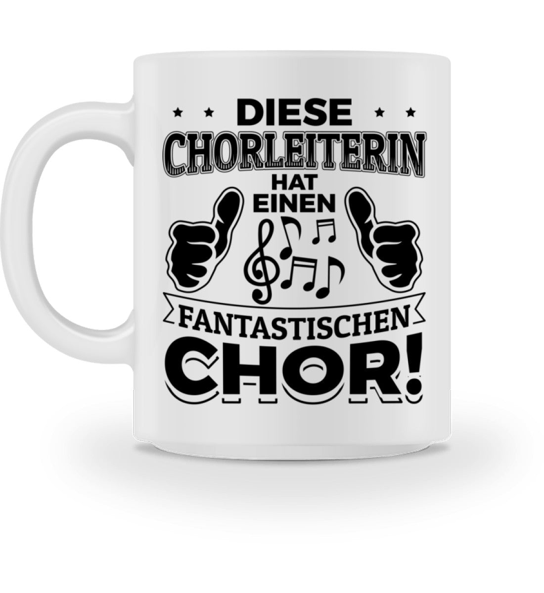Chorleiterin Tasse