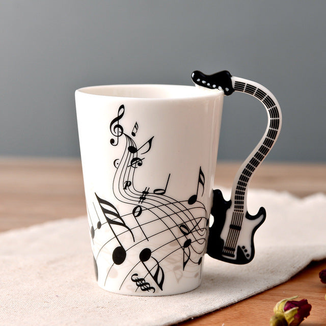 E-Gitarre Tasse