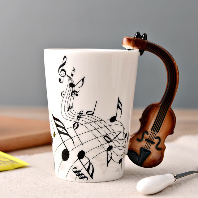 Originelle Tasse – Geige