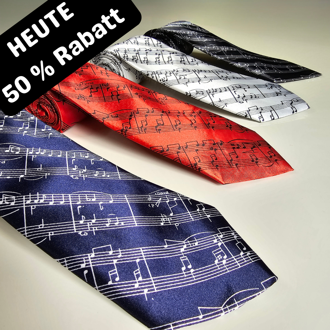 Stilvolle Musiker Krawatten