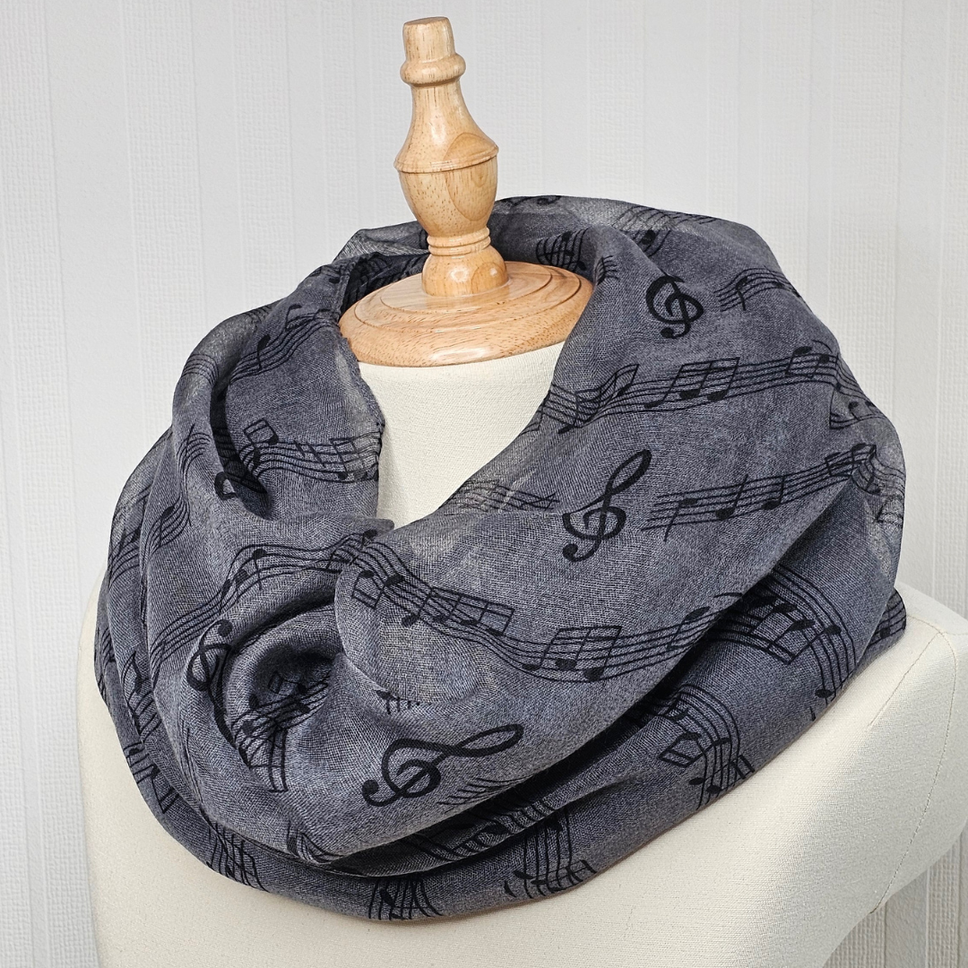 Stilvolle Musiker Loop-Schals