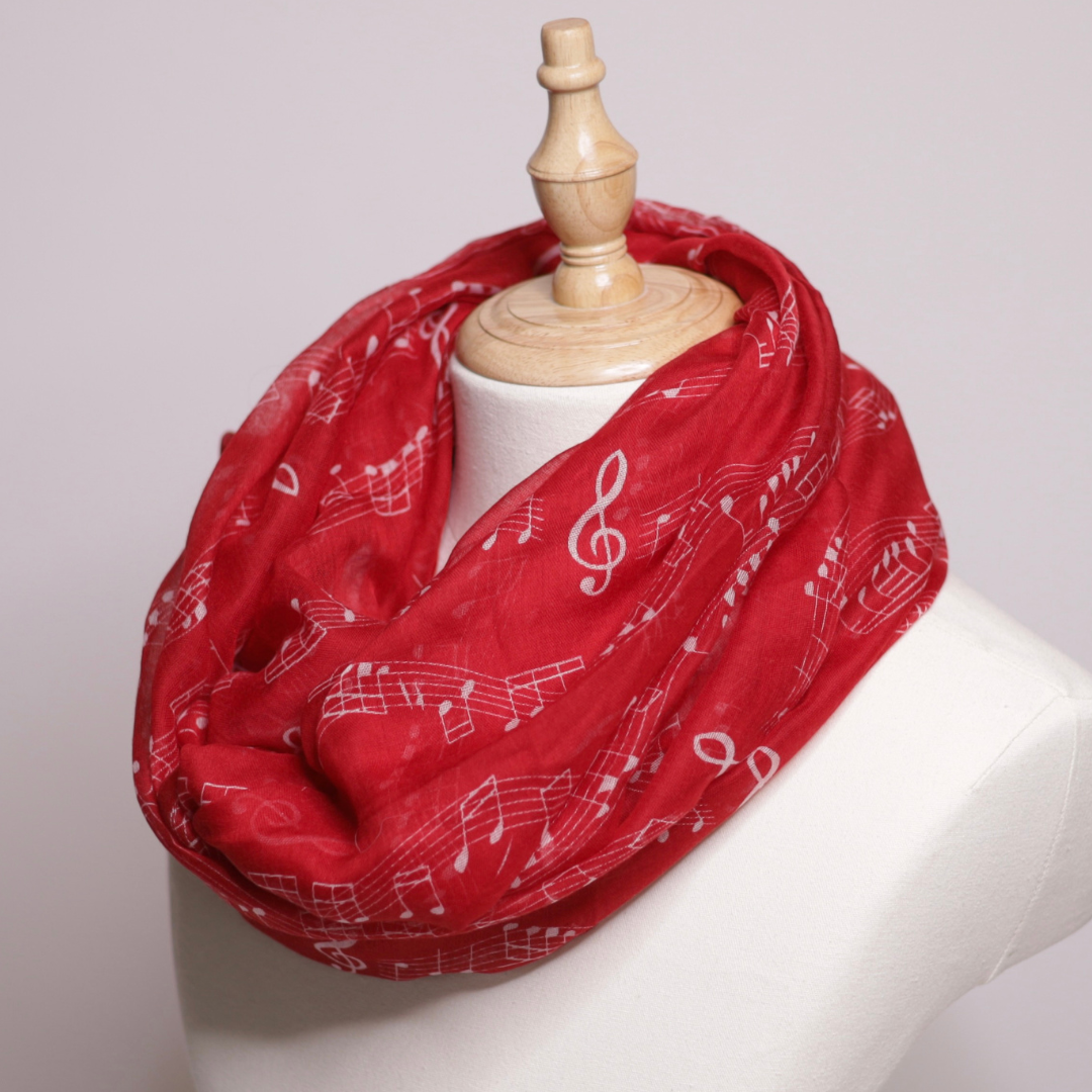 Stilvolle Musiker Loop-Schals