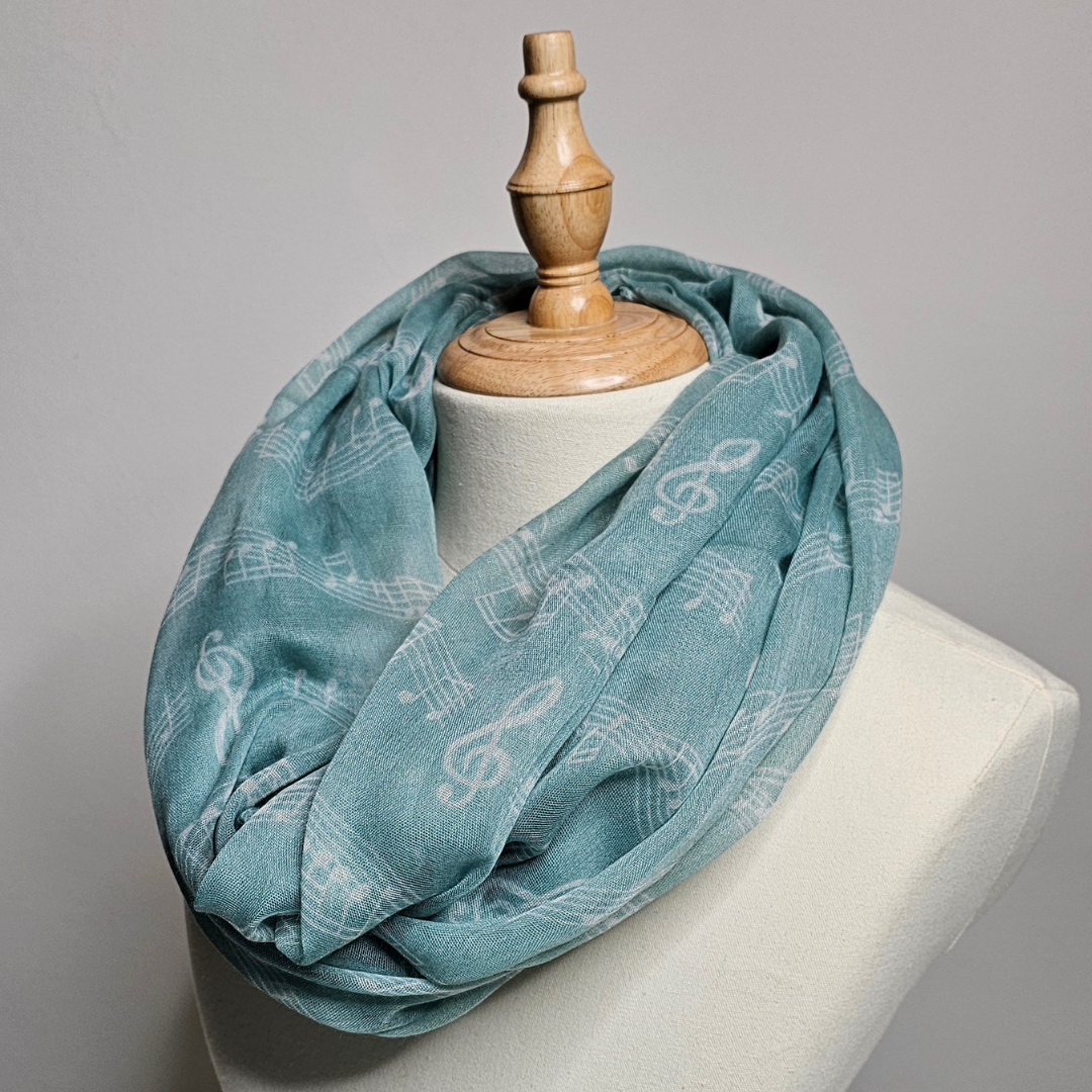 Stilvolle Musiker Loop-Schals