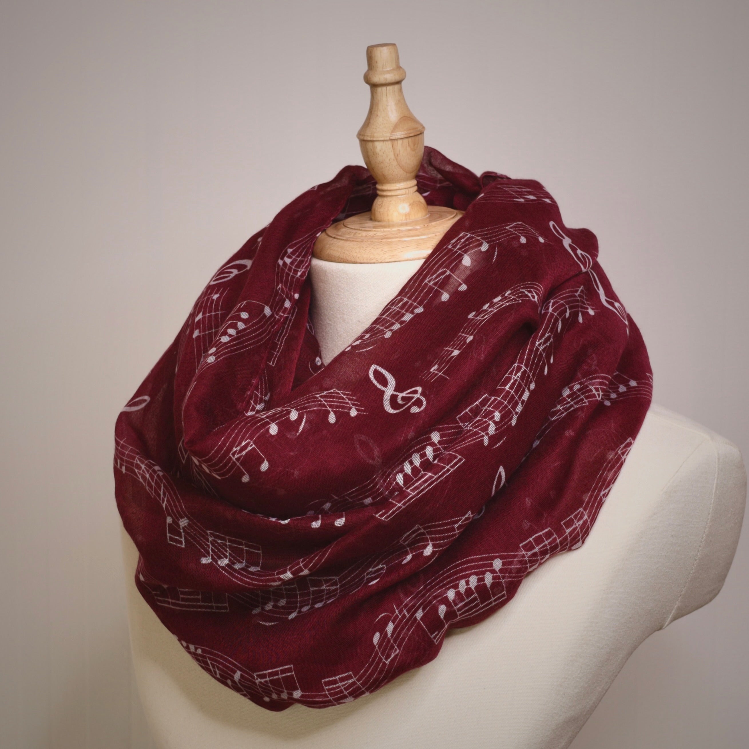 Stilvolle Musiker Loop-Schals