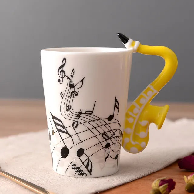 Originelle Tasse – Saxophon