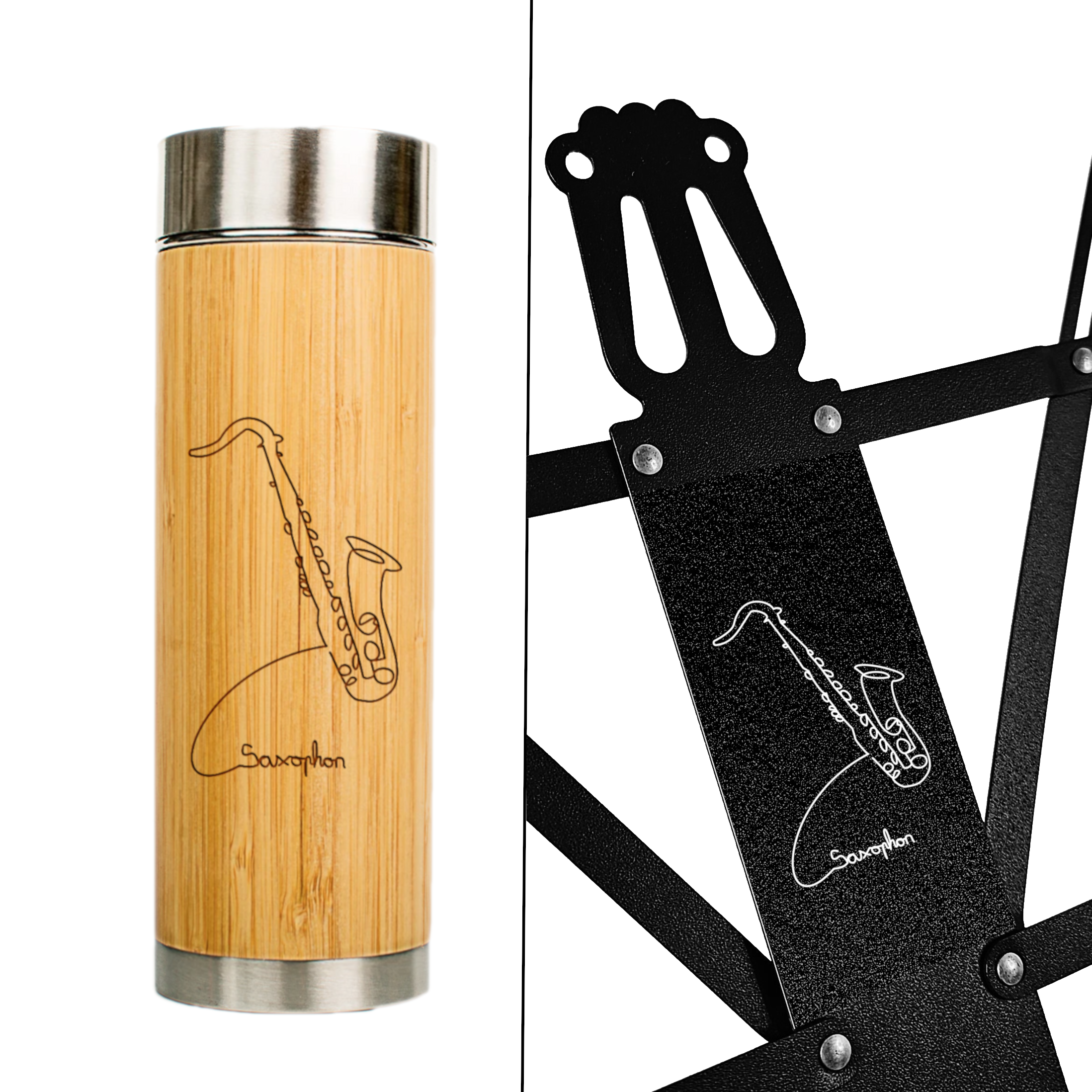 Chorchester-Paket Notenständer und Thermoskanne One-Line