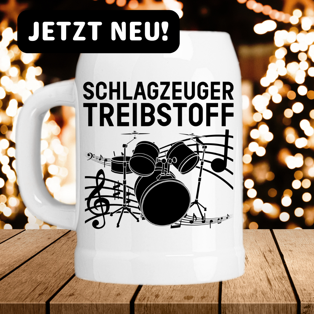 Musiker Treibstoff - Bierkrug 0.5 l