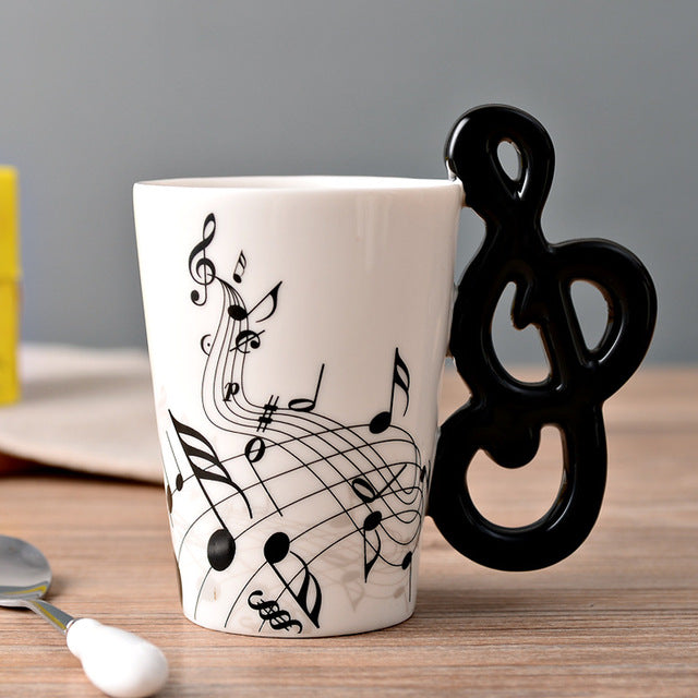 Originelle Tasse – Violinschlüssel