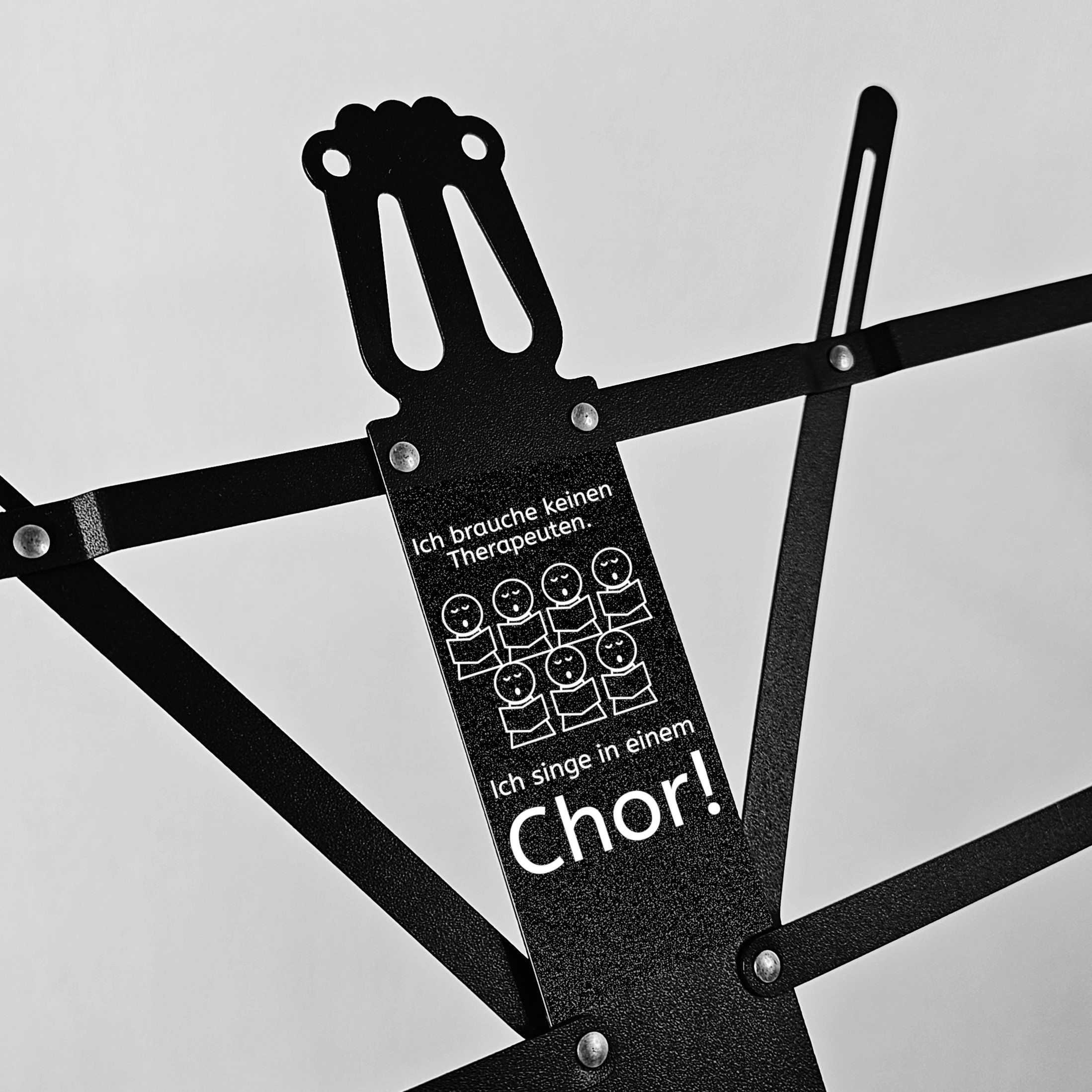Notenständer "Ich singe im Chor"