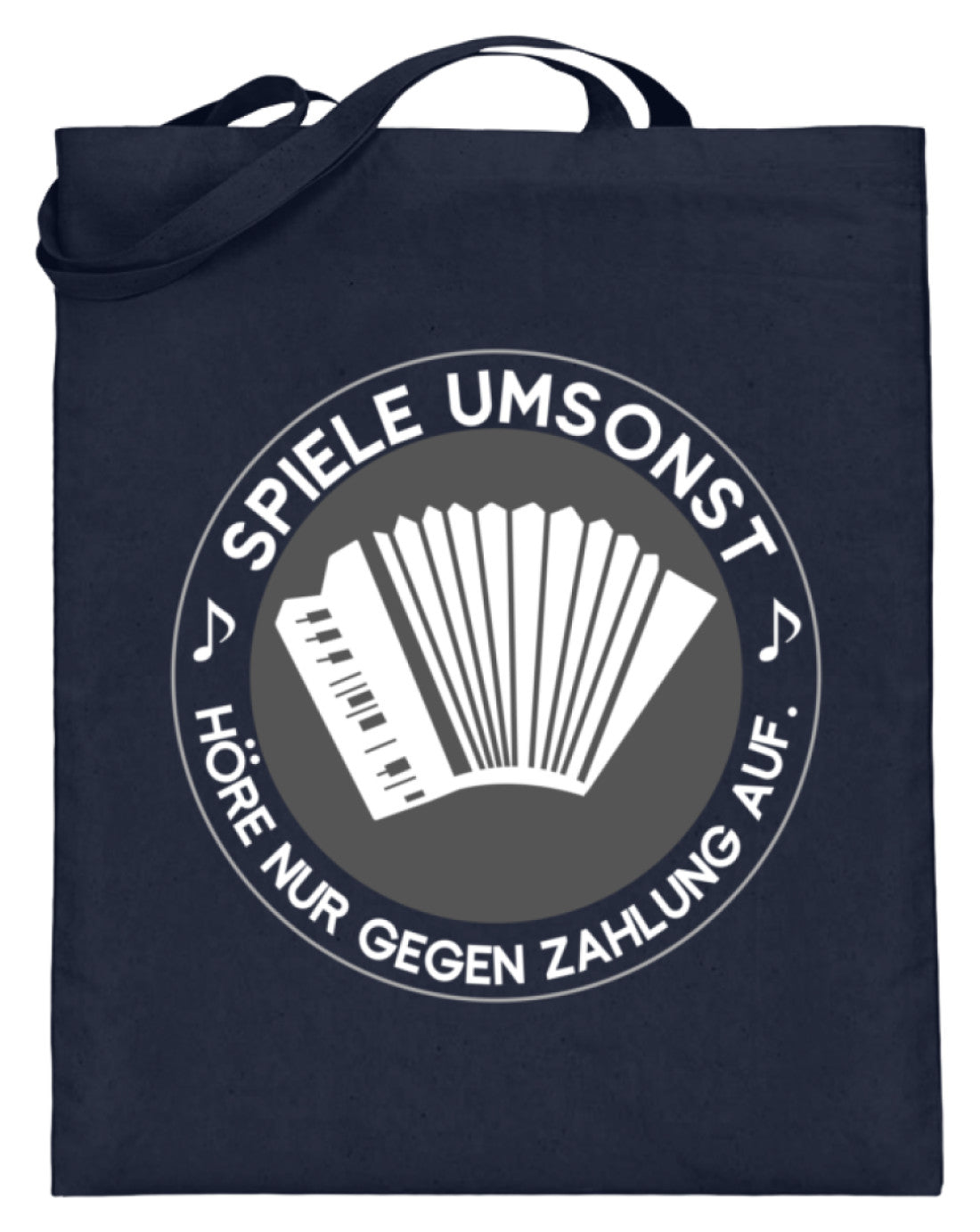 Lustige Akkordeon Notentasche