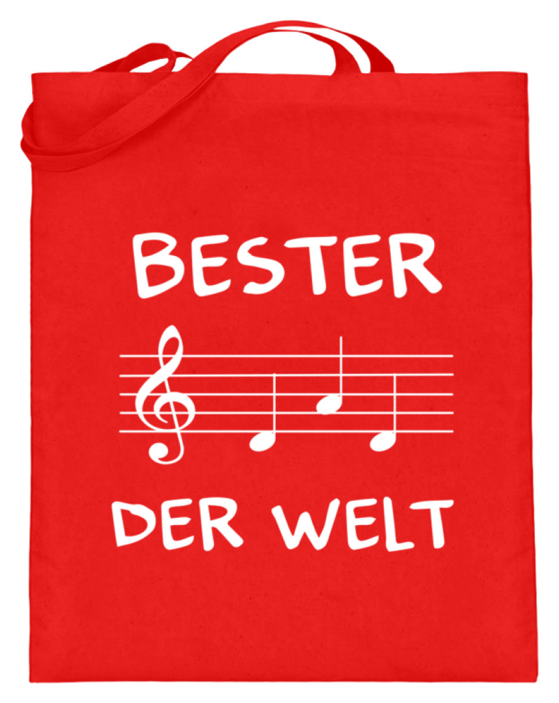 Musiker Papa Notentasche - Bester Dad der Welt