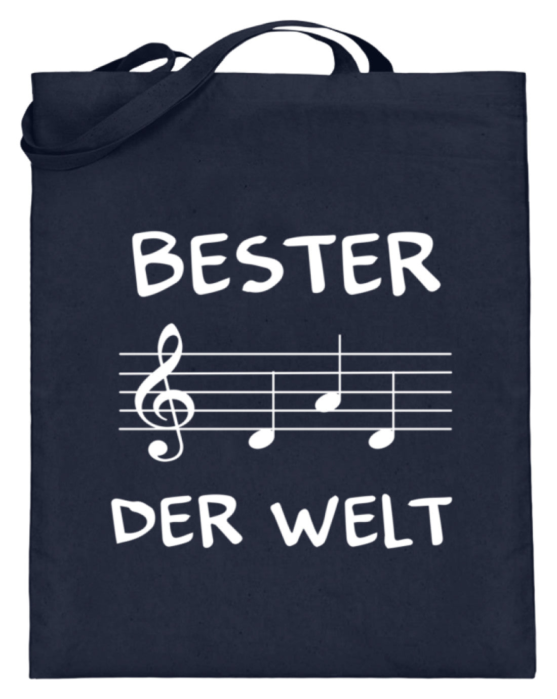 Musiker Papa Notentasche - Bester Dad der Welt