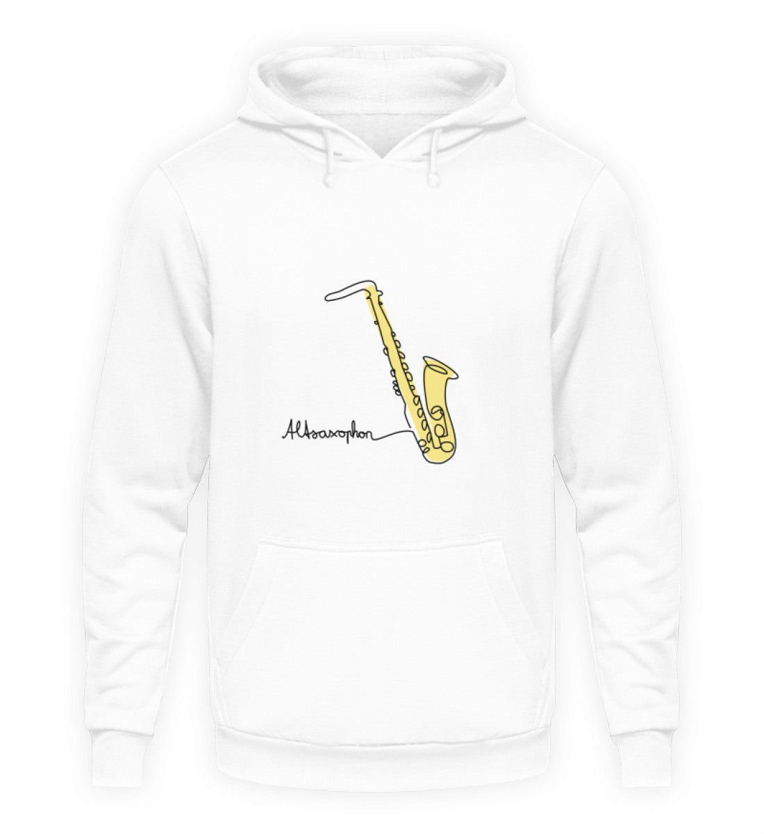 Alt-Saxophon Hoodie 