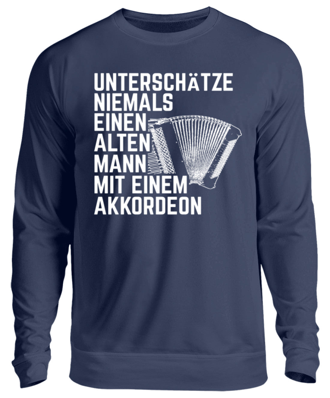 Musiker Pullover Akkordeon
