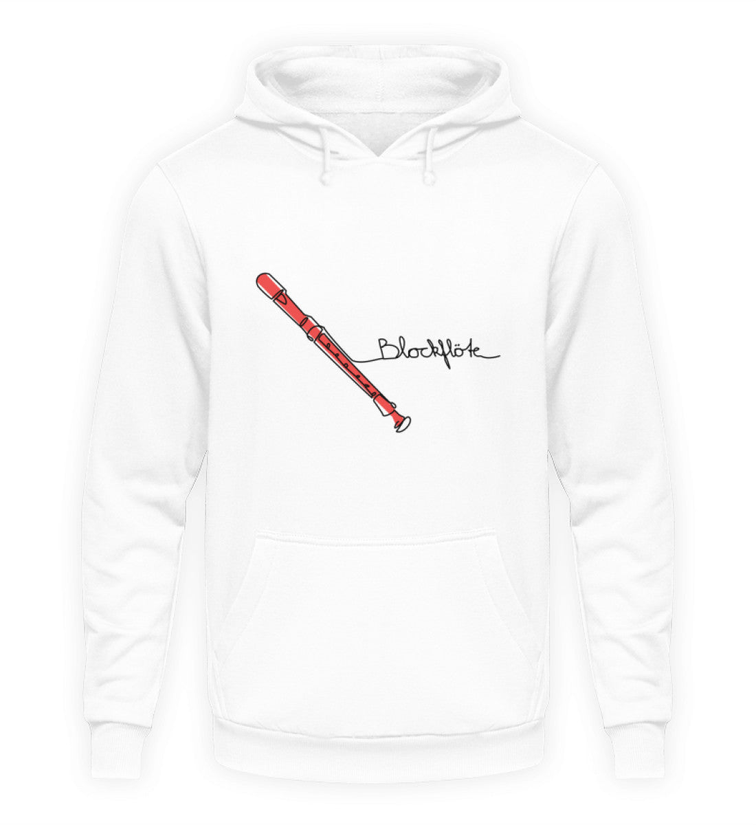 Blockflöte Hoodie