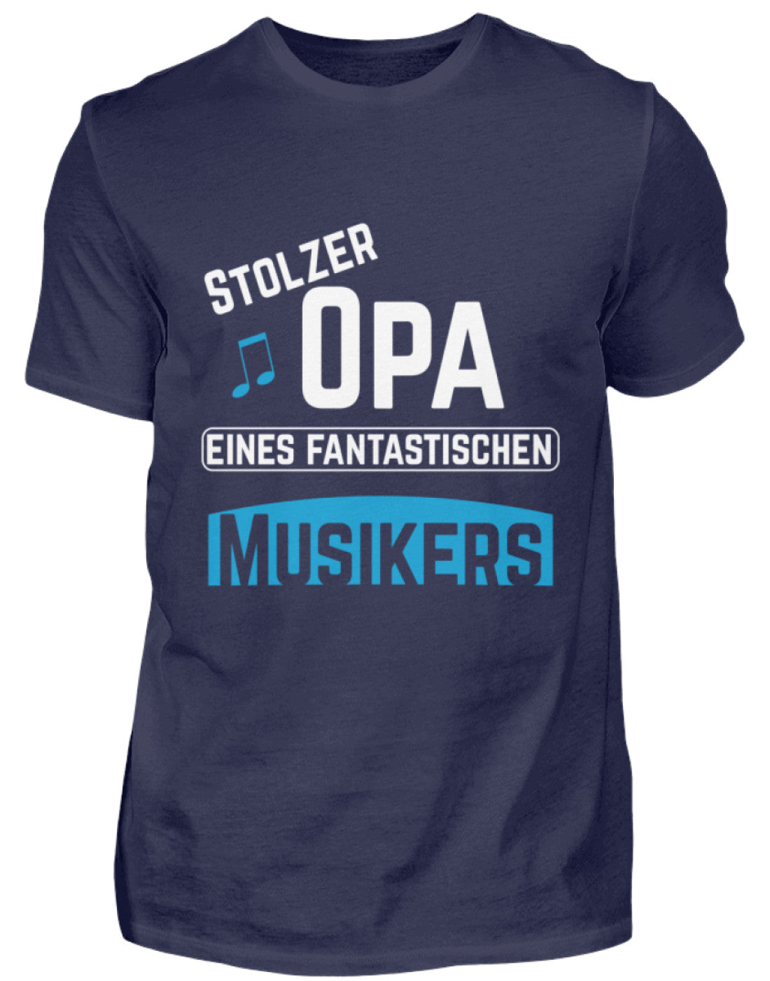Musiker Opa Vatertag T-Shirt