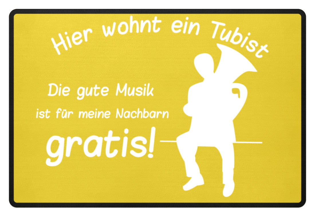 Fußmatte Tuba