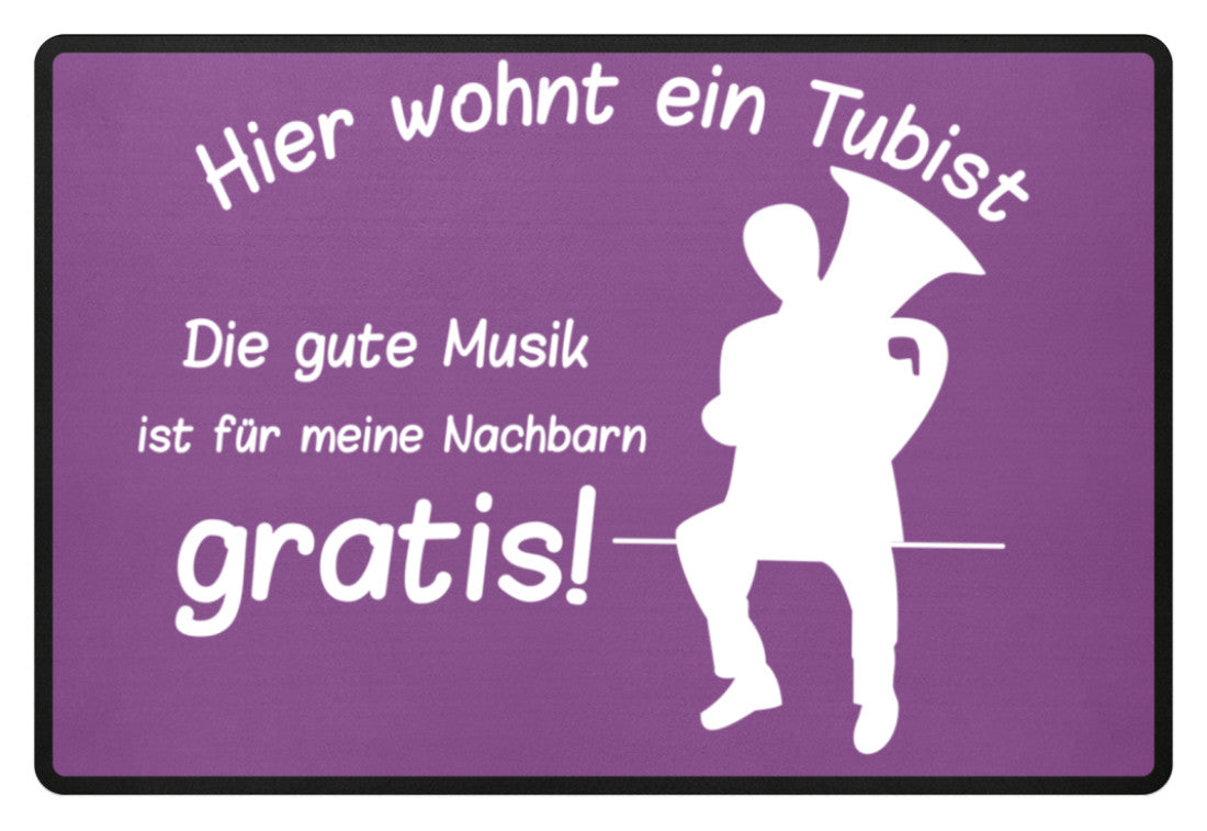 Fußmatte Tuba