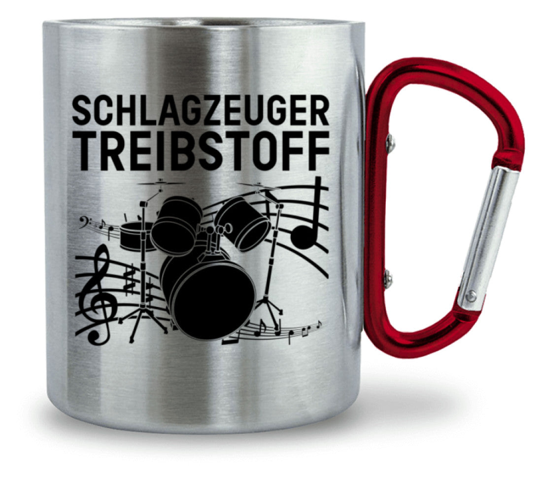 Edelstahl Tasse Schlagzeug mit Karabiner