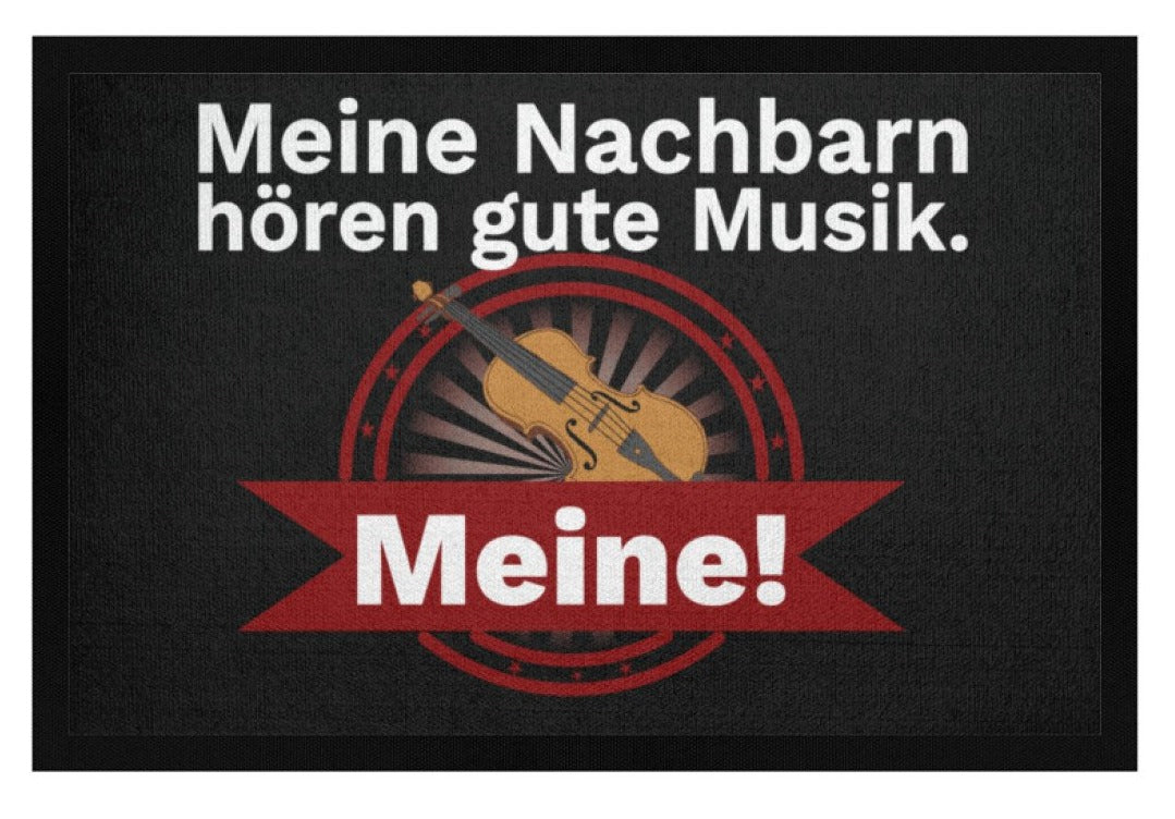 Geige Fußmatte