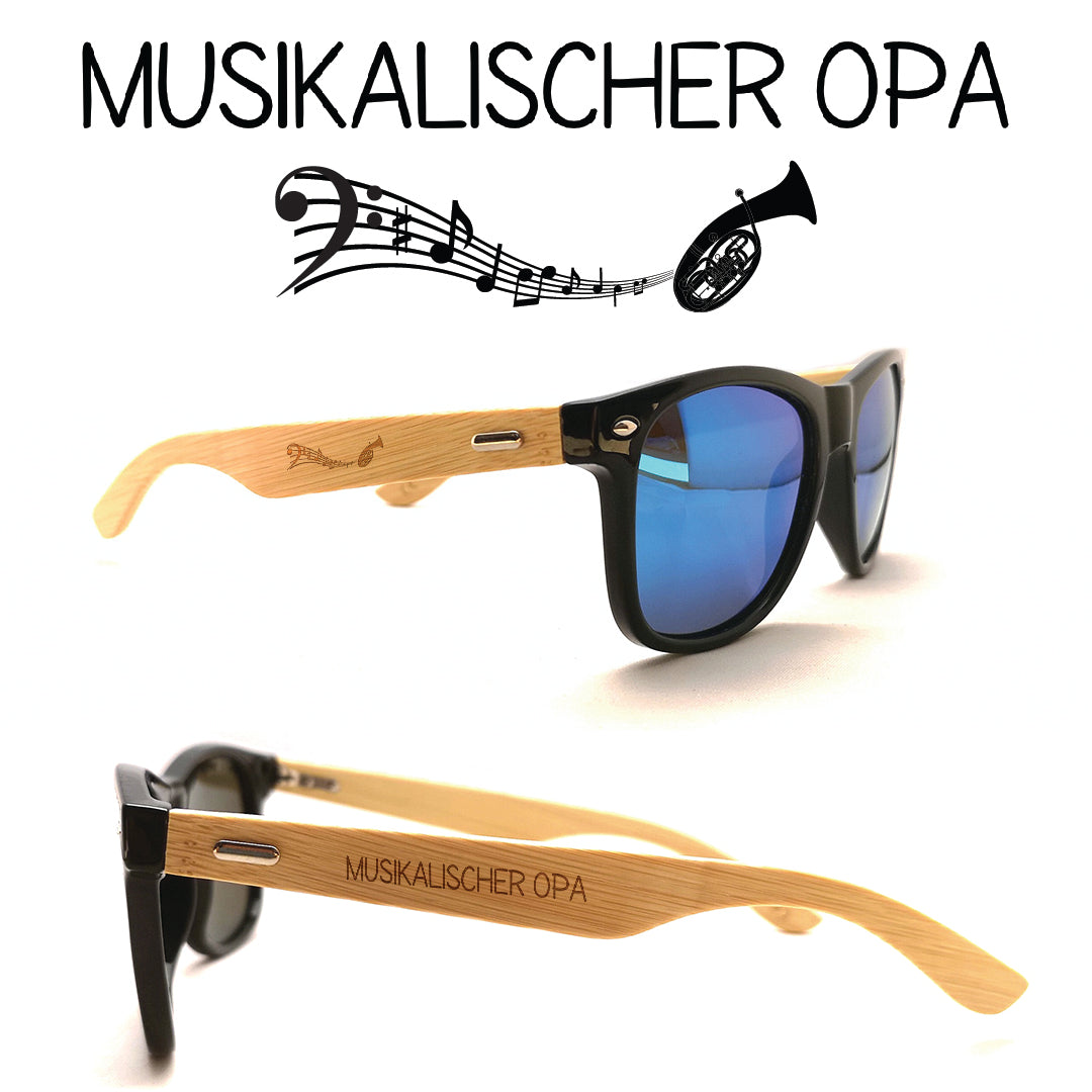 Musiker Sonnenbrillen  Bariton Opa