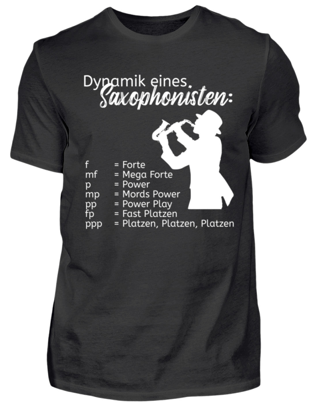 T-Shirt  Saxophon