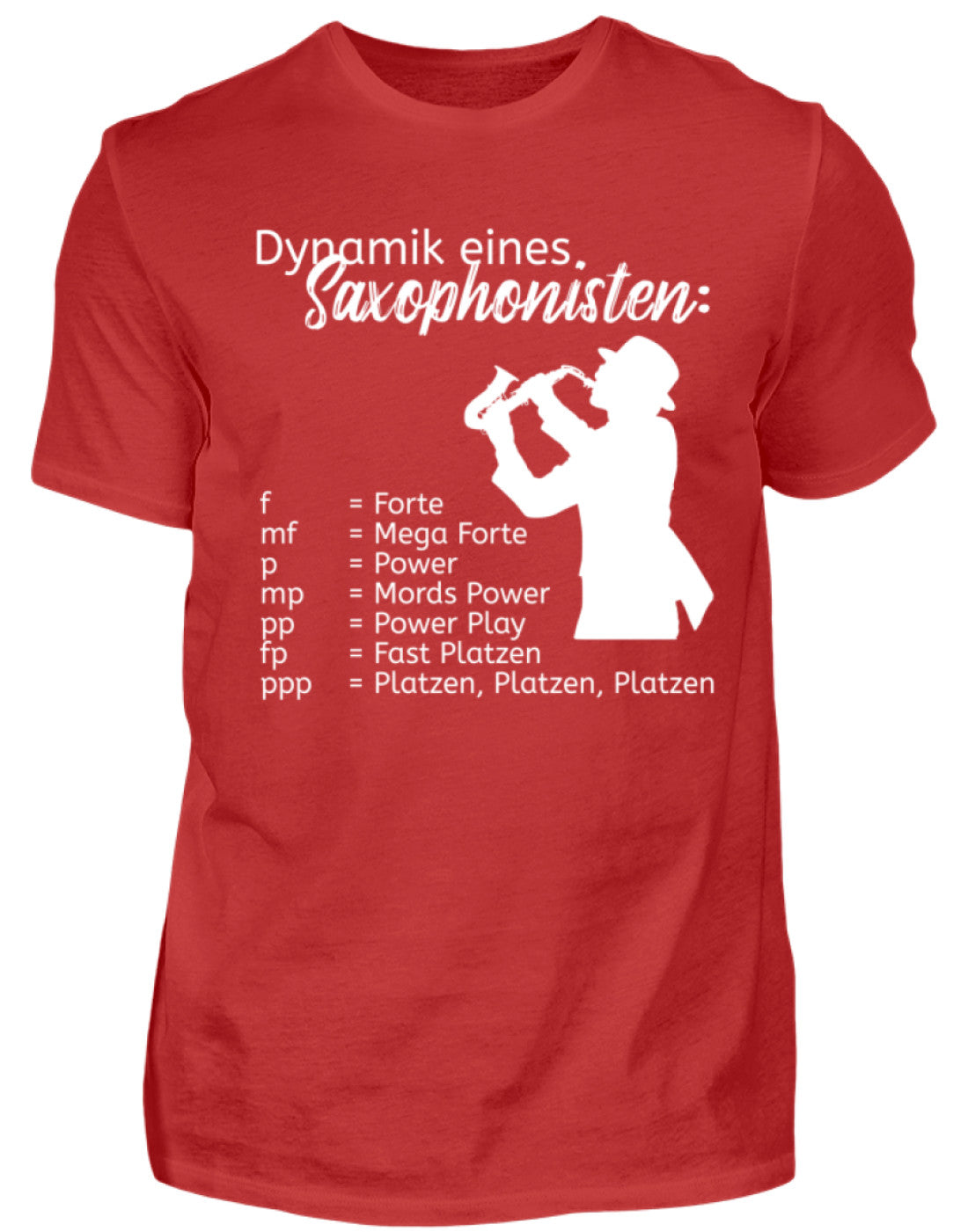 Lustiges Saxophon T-Shirt