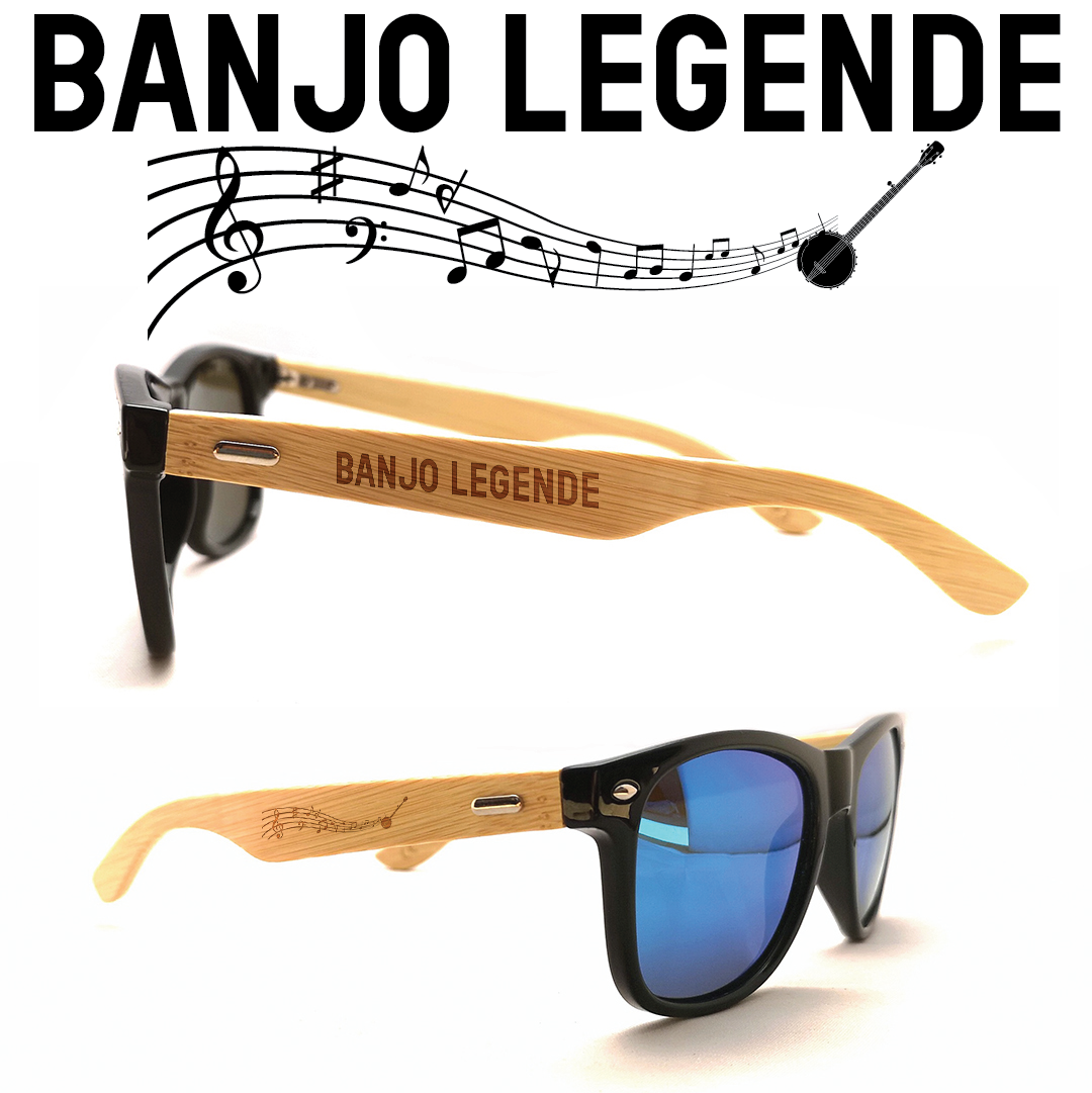 Musiker Sonnenbrillen Banjo Legende