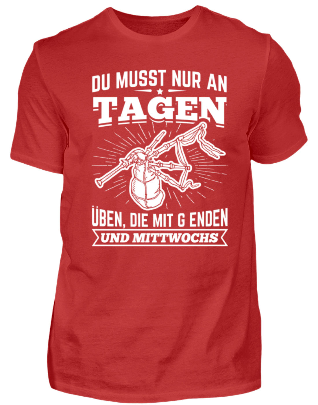 Lustiger Dudelsack T-Shirt