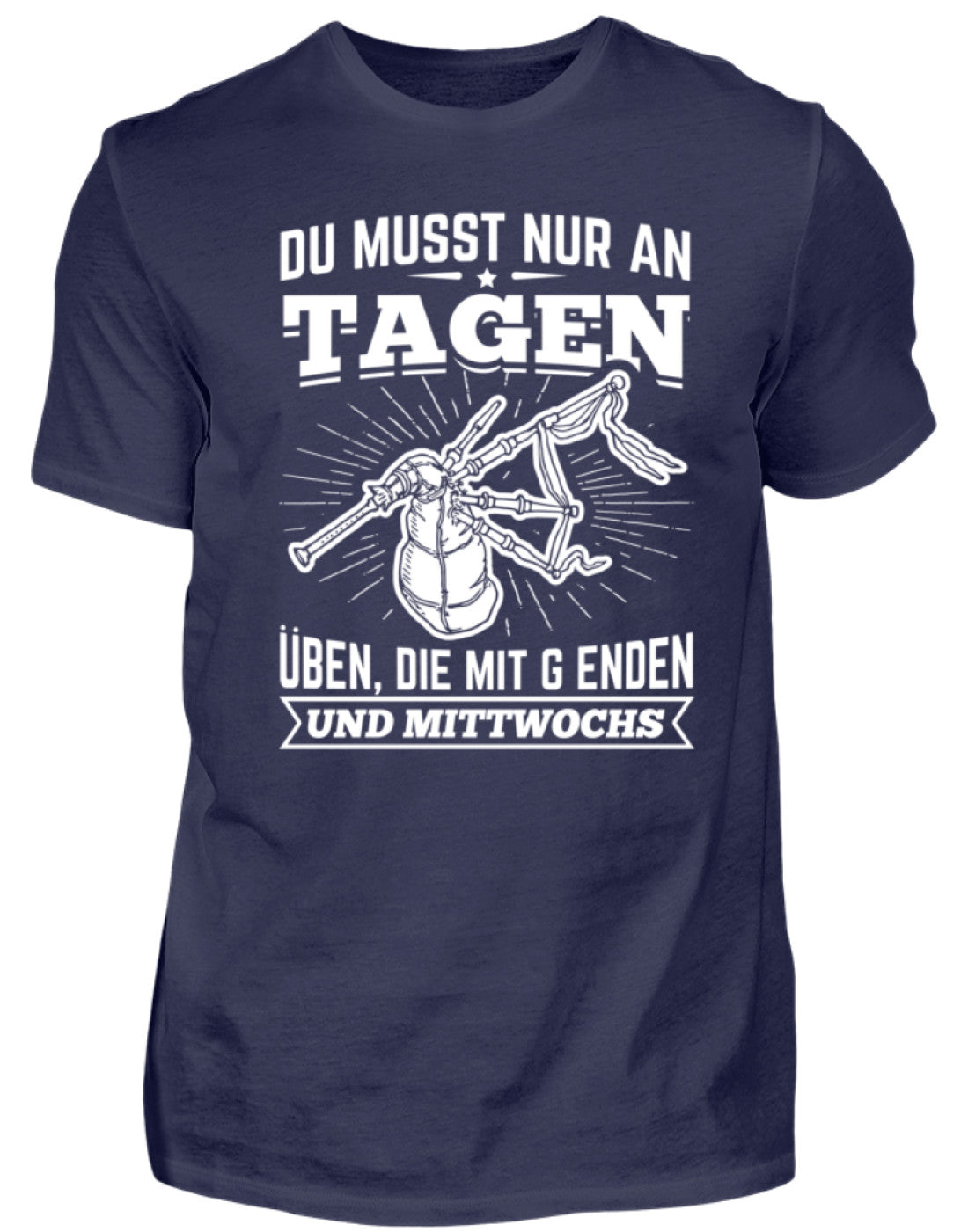 Musiker T-Shirt Dudelsack