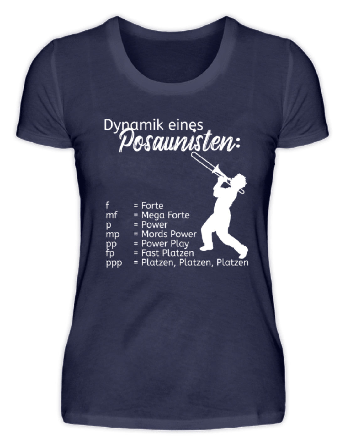 Musiker T-Shirt Posaune