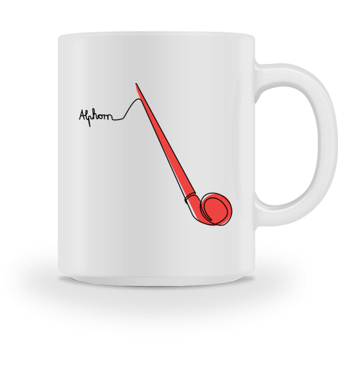 Kaffeetasse Alphorn