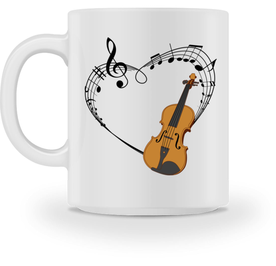 Geige Kaffeetasse