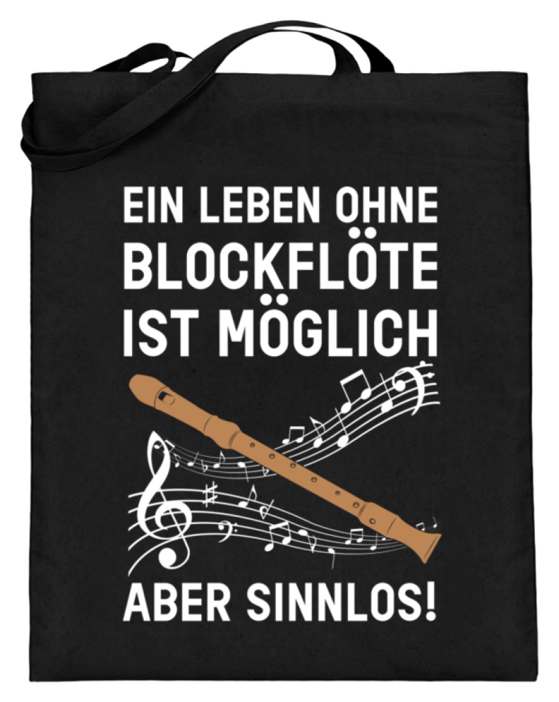 Blockflöte Notentasche