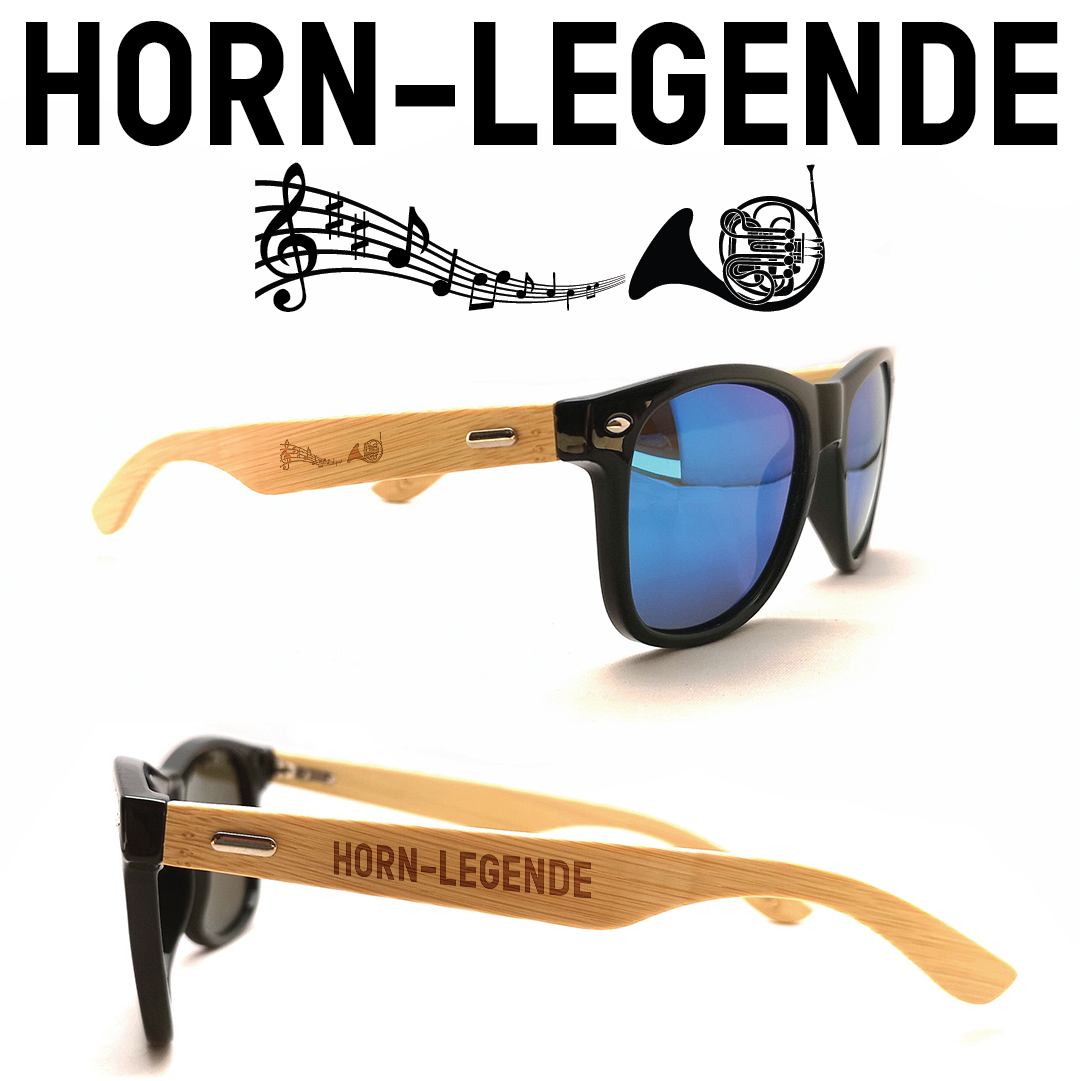 Musiker Sonnenbrillen Horn Legende