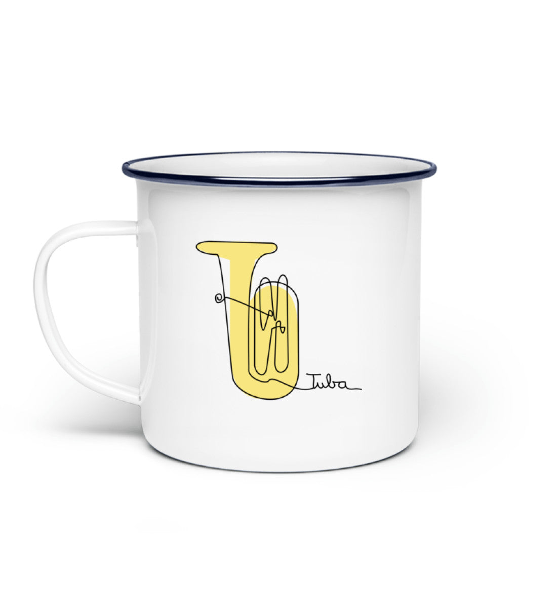 Tuba Emaille Tasse