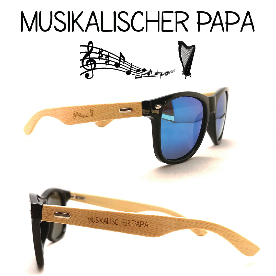 Musiker Sonnenbrillen  Harfe Papa