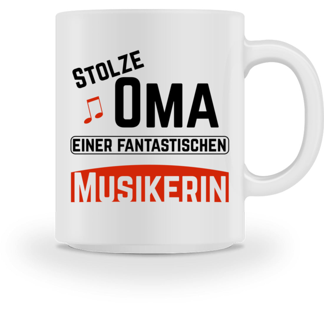Musiker Stolze Oma  Kaffeehaus