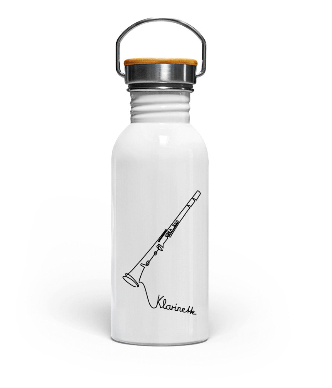 Klarinette Trinkflasche