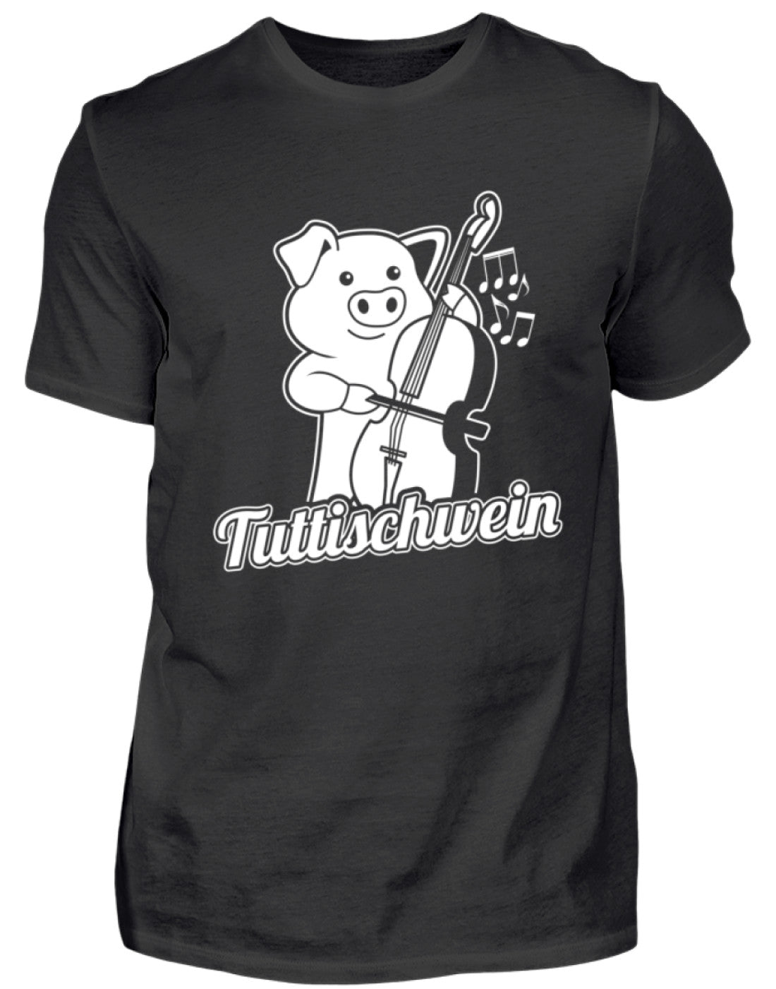 T-Shirt  Kontrabass Tuttischwein